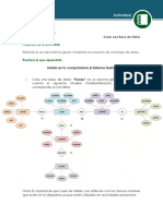 Crear Una Base de Datos PDF