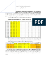 Wrong SCF and Radio Module Detection