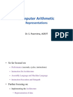 Computer Arithmetic Representations