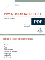 Incontinencia Urinaria - Dr. Avila