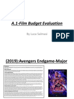 A.1-Film Budget Evaluation: by Luca Salmasi