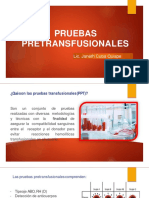 Pruebas Pretransfusionales