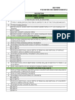 Excel Bid Form