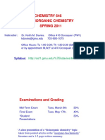 Bioinorganic Introduction - 11