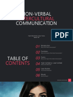 Nonverbal Intercultural Communication