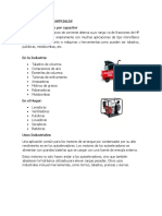 Aplicaciones Industriales Motores de Arranque Por Capacitor