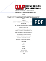 Plan Estrategico de Implementacion Del Proceso Productivo Ecoeficiente y Ecodiseño