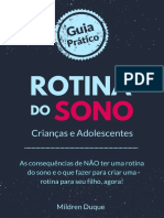 Guia - Rotina Do Sono