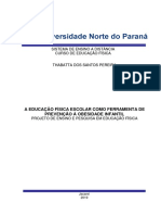 A Educação Física Escolar Como Ferramenta de Prevenção À Obesidade Infantil