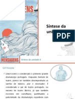 Síntese Da Unidade 3-"Farsa de Inês Pereira"