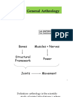 General Arthrology: Lab. Anatomi-Histology Fak. Kedokteran Unibraw