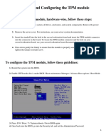 Configuring The TPM 2.0