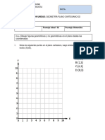 Prueba Geometria Plano Cartesiano 1 Ed