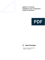 Agilent IO Libraries Installation and Configuration Guide For Windows