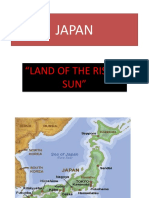 Japan: "Land of The Rising Sun"