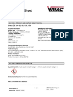 Vmac Oil Sds Sheet