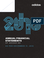 Financial Statements 2018 Adidas Ag e