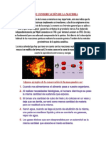 Conseptos Importantes Sobre La Materia