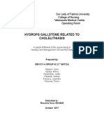 Cholelithiasis Case Study