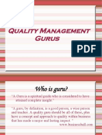 Quality Gurus