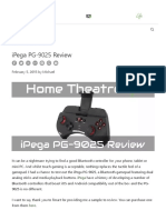 IPega PG-9025 Bluetooth Gamepad Review