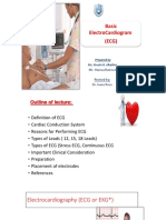 Basic Electrocardiogram (Ecg) : Mr. Hamza Ratrout Revised By: Dr. Irene Roco