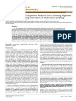 A Generic Workflow For Bioprocess Analytical Data Screening Alignment Techniques and Analyzing Their Effects On Multivariate Model 2161 1009 1000373