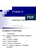 Hypothesis Testing