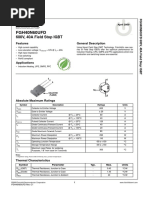 FGH40N60UFD: 600V, 40A Field Stop IGBT