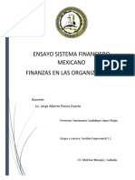 Ensayo Sistema Financiero Mexicano