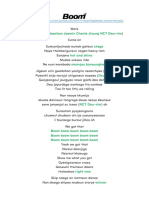 NCT DREAM Fanchant Guide PDF