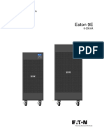 Eaton 9E UPS - Installation and User Manual