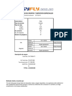 Cotizacion Charter Eja Bog Eja PDF