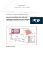 Memoria Descriptiva, Estabilidad de Talud