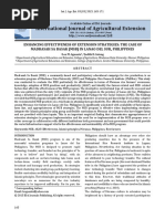 Enhancing Effectiveness of Extension Strategies: The Case of Madrasah Sa Basak in Lanao Del Sur, Philippines