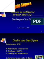 Diseño para Seis Sigma