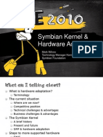 Symbian Kernel & Hardware Adaptation