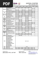 Jadwal Dokter Agustus