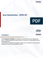 Area Classification NFPA 497 and 499