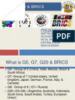 G7 and Brics