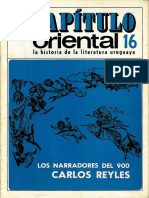 Capitulo - Oriental - 16 Los Narradores Del 900 Carlos Reyles