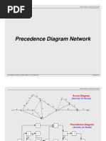 Precedence Diagram Network: Project Planning, Scheduling and Control