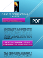 Curso de Biomagnetismo II Master Introduccion