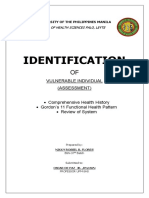 Identification: Vulnerable Individual (Assessment)