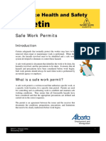 Safe Work Permits: SH013 - General Safety 1