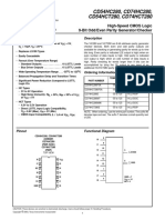 CD54HC280, CD74HC280, CD54HCT280, CD74HCT280: High-Speed CMOS Logic 9-Bit Odd/Even Parity Generator/Checker