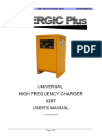 Universal High Frequency Charger Igbt User'S Manual