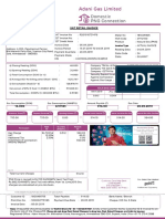 Your Adani Gas Consumption Bil