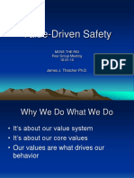 Value-Driven Safety: James J. Thatcher PH.D