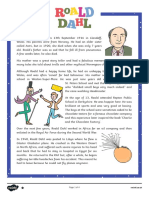 Roald Dahl Differentiated Reading Comprehension Activity PDF